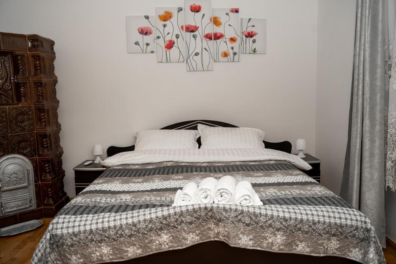 Apartament Panoramic La Casa In Comuna Răşinari Buitenkant foto