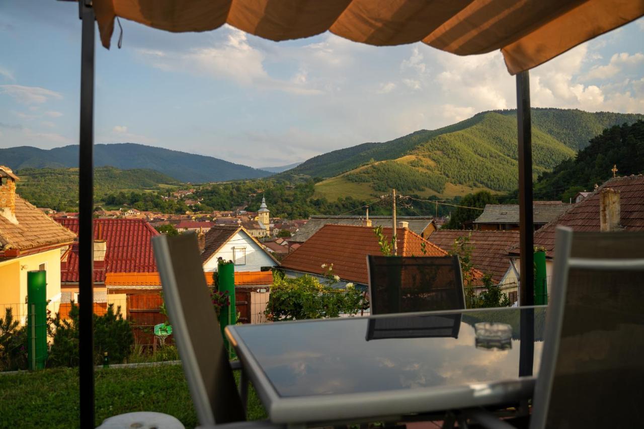 Apartament Panoramic La Casa In Comuna Răşinari Buitenkant foto