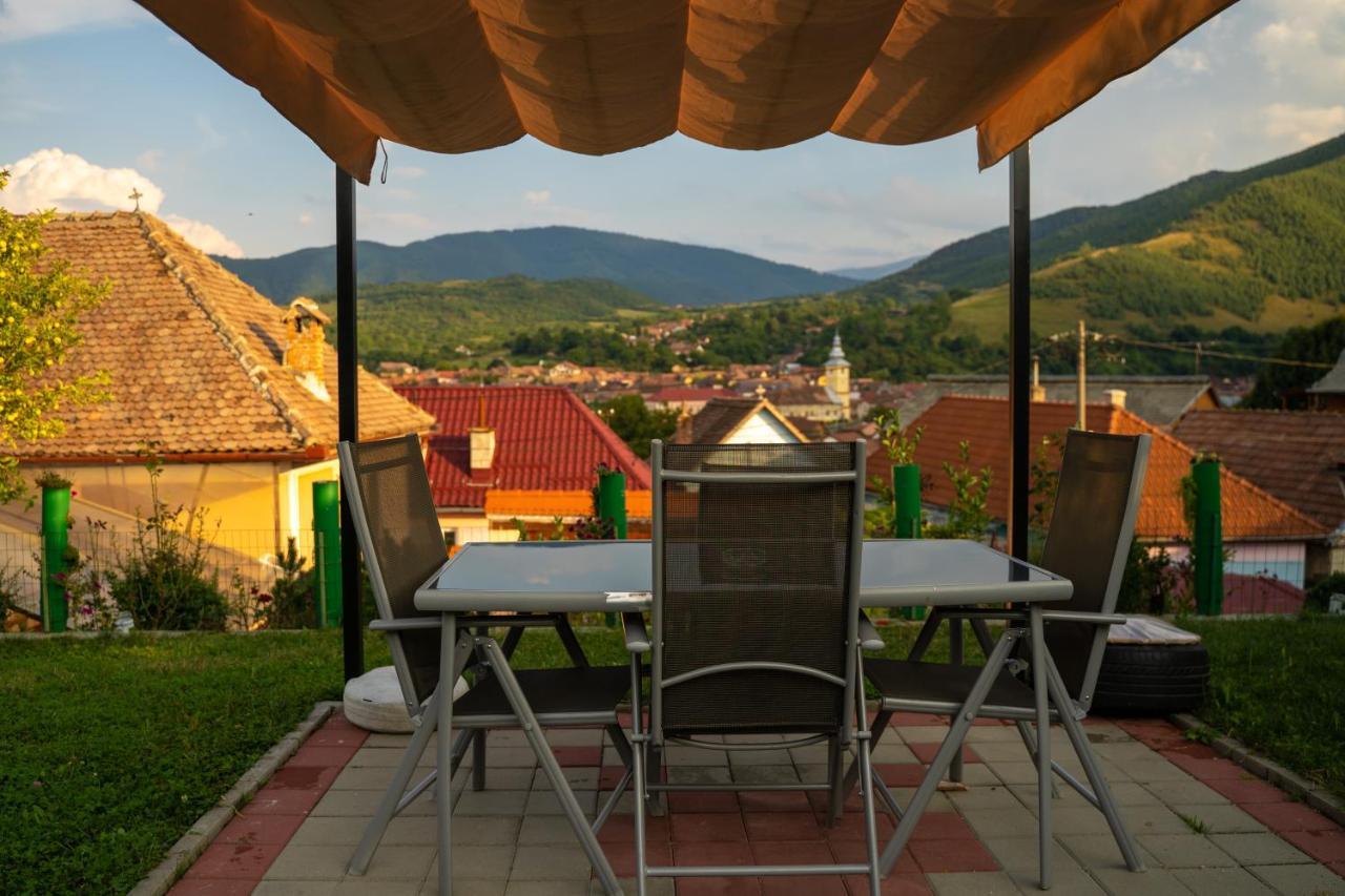 Apartament Panoramic La Casa In Comuna Răşinari Buitenkant foto